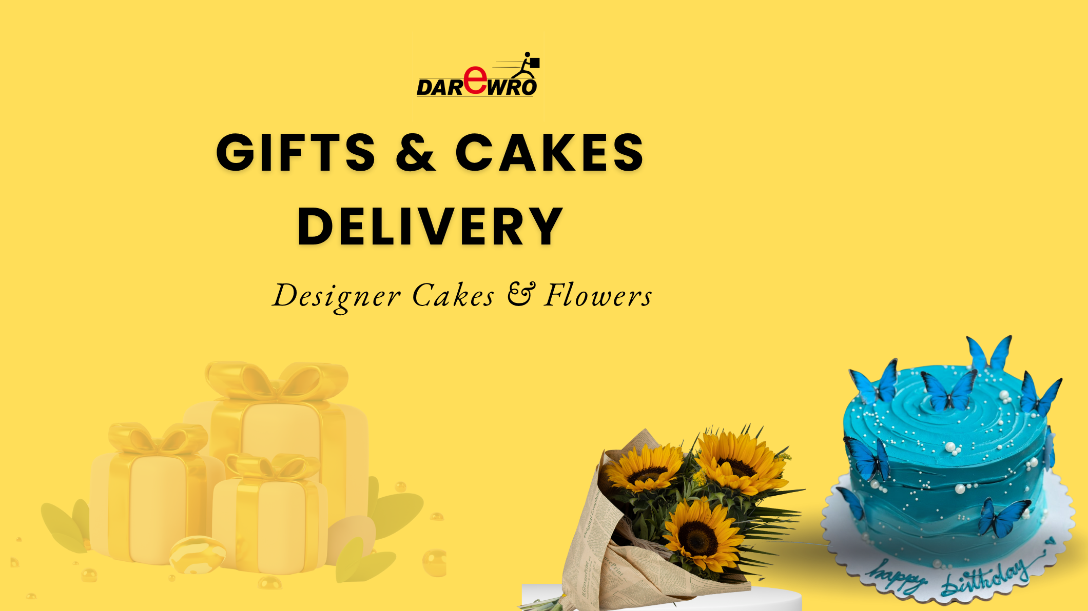 Designer Cakes in Peshawar, Delivered Fresh by Darewro
